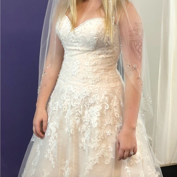 Symphony of Venus Blush Wedding Dress - Picture 6 of 16